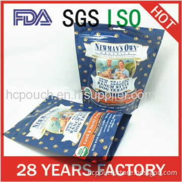 Printed Stand Up Foil Dog Food Bag 